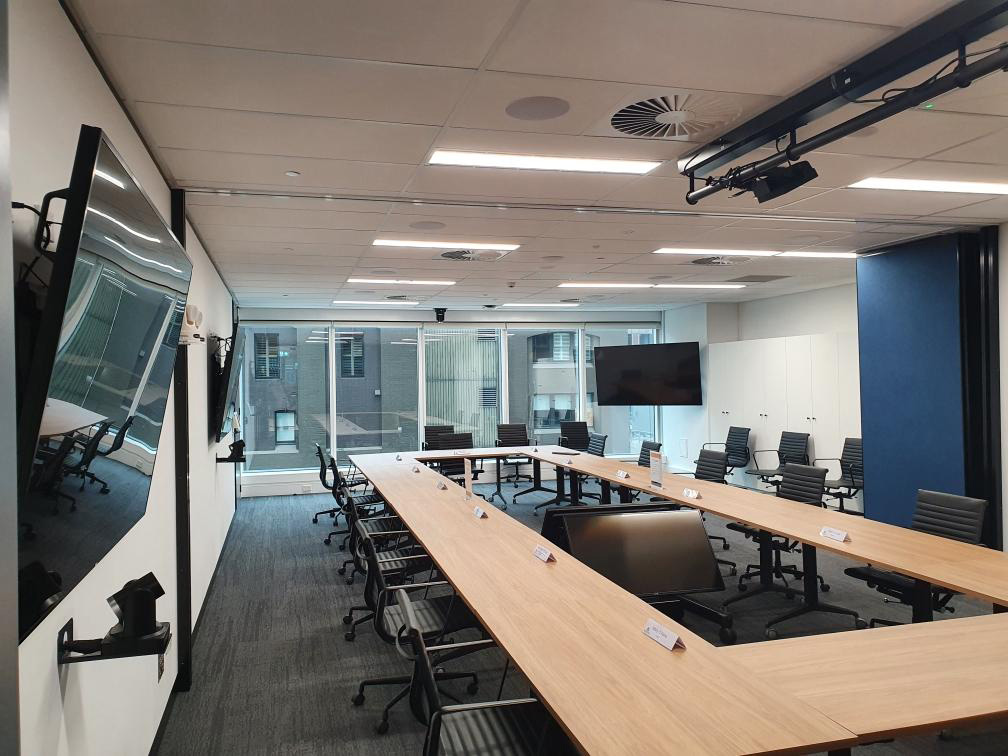 lifelike group audio visual installation corporate