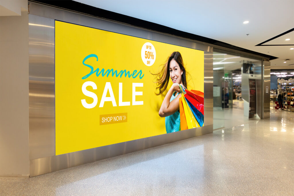 lifelike group audio visual installation retail