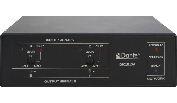 Dante Input/Output Converter Interface Box