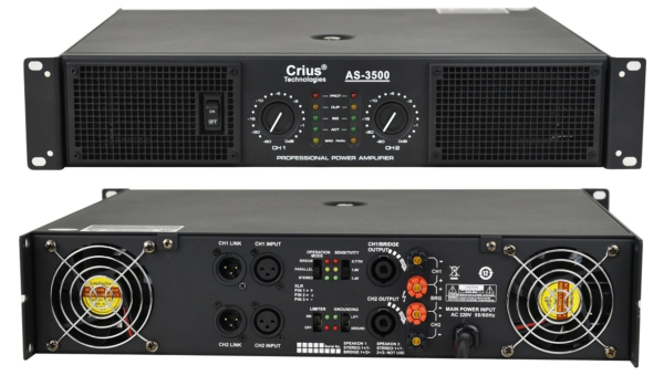 CriusTech 3500w Amplifier