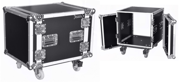 10 Unit Rack Case with Castors