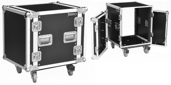 12 Unit Rack Case with Castors