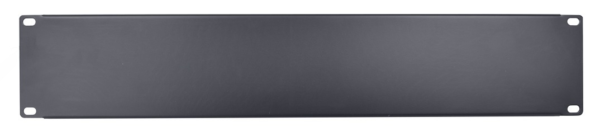 2 Unit 19" Blank Rack Panel