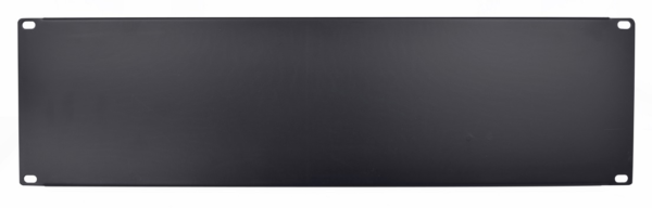 3 Unit 19" Blank Rack Panel