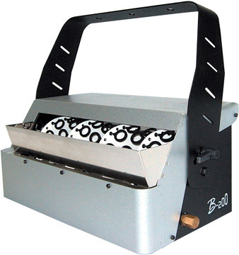 Bubble Machine with Four Double Wand Wheels