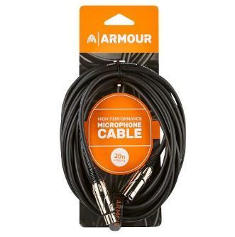 XLR Cable 20ft Black