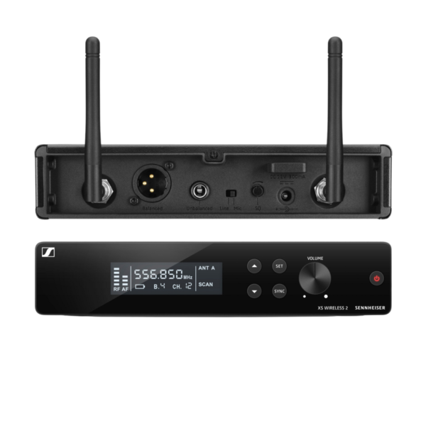 True diversity receiver with external antennas and NT 12-5 CW power supply