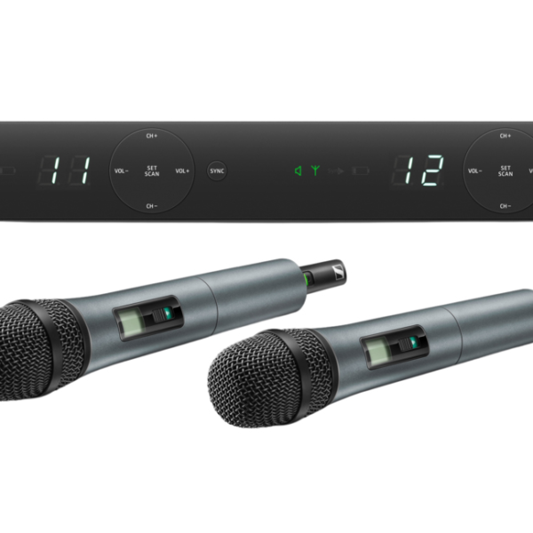 2 channel XSW1 system 548-572 MHz. 825 dynamic cardioid capsules