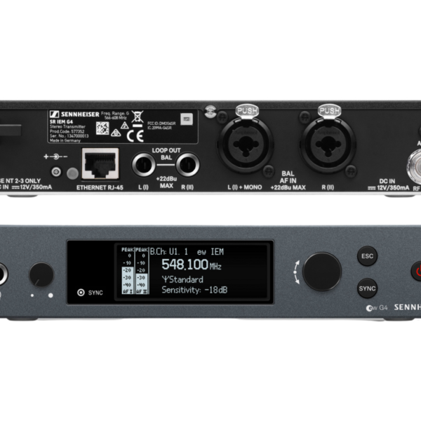 Stereo monitoring transmitter: AS (520 - 558 MHz)
