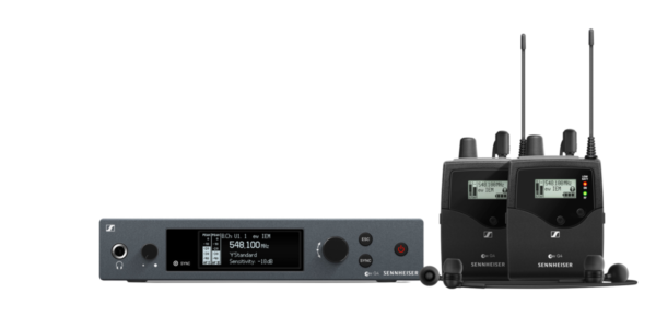 Indent Only. Wireless stereo monitoring twin set.