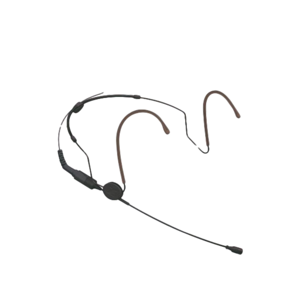 High-quality condenser omni-directional neckband microphone - Black Lemo