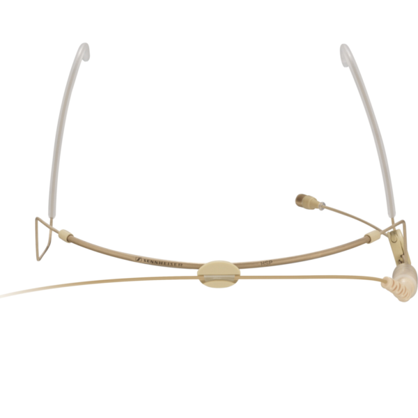 High-quality condenser omni-directional neckband microphone - Beige 3.5mm