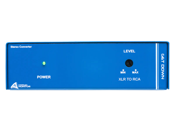 Stereo Balanced Line to -10dB Unbalanced Line Converter