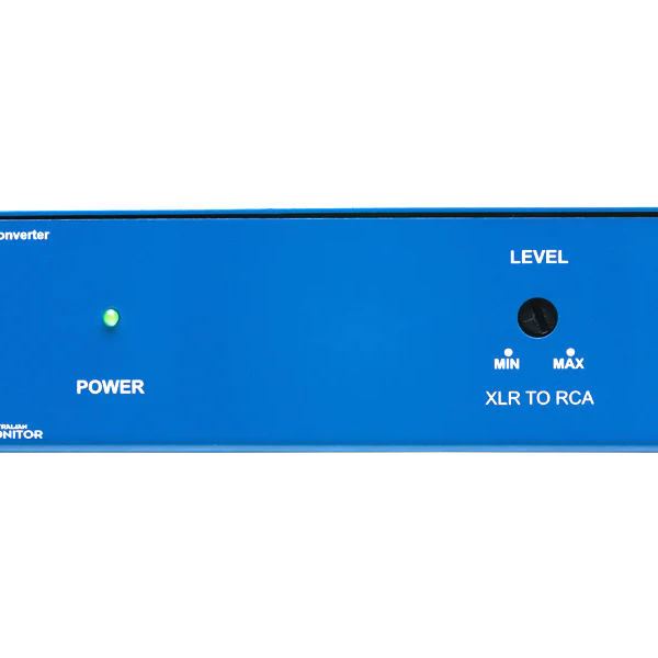 Stereo Balanced Line to -10dB Unbalanced Line Converter