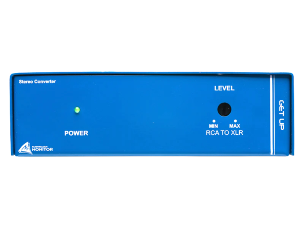 Stereo Unbalanced-10dB signal to Balanced Line Level Converter