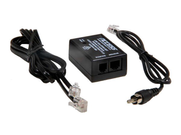 Line isolation unit c/w volume control, 3.5mm TS terminated