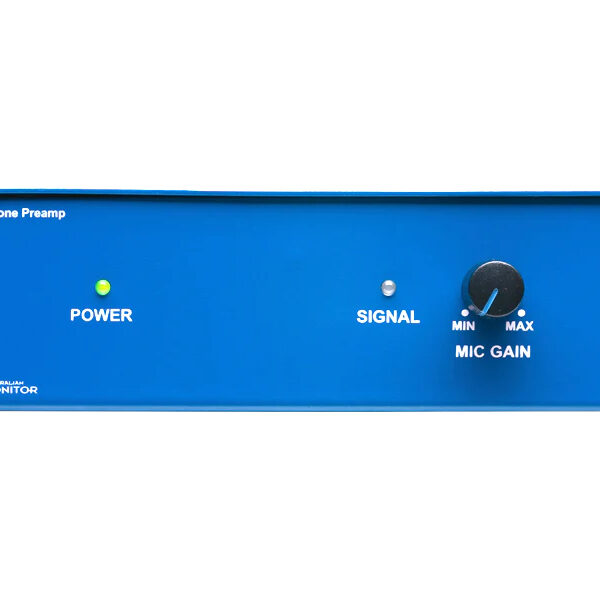 Microphone pre-amplifier. Dual RCA and balanced XLR input