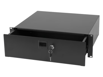 3RU lockable rack drawer