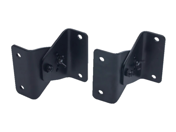 Wall bracket kit for XRS10/P. Black Includes top and bottom mounts