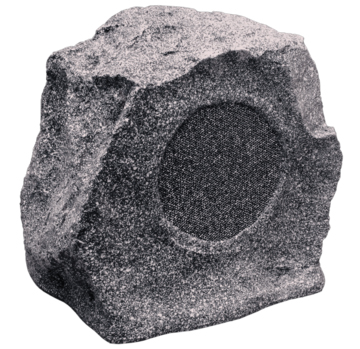 Rock design outdoor loudSpeaker, two-way, 100 volt / 20 watts or 8 ohms / 32 watts