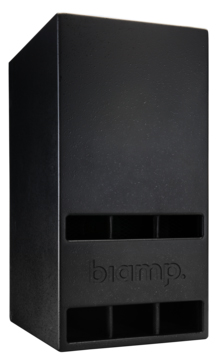 Passive 2 x 10" subwoofer, 4 ohms 600 w Black