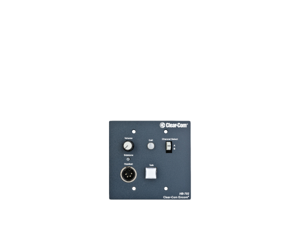 Encore PartyLine Intercom Stn 2ch (A - B) Headset Station Console or Wall Mount