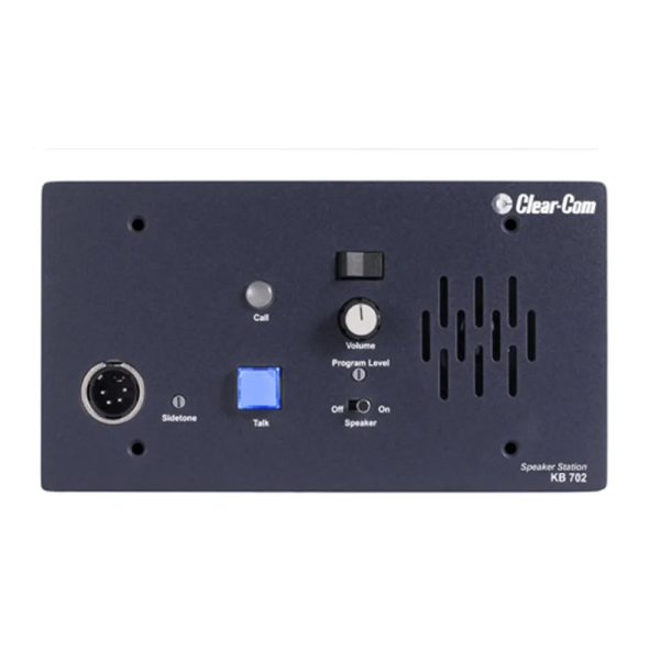 Encore PartyLine Intercom Stn Headset/Speaker Station 2chanl Console