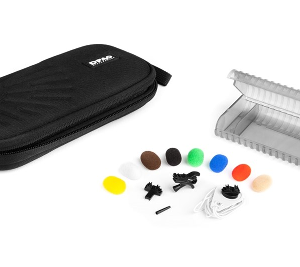 Microphone Sound Accessory Kit for Miniature Microphones - inc mounts & windscreens