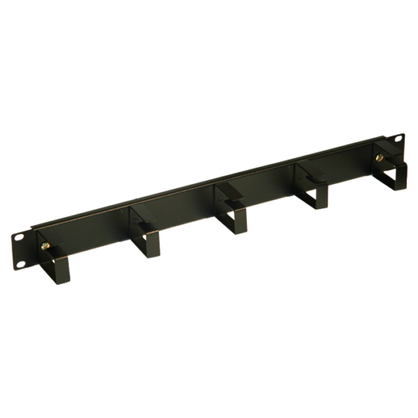 1RU Cable Management 19" Rack Mount Panel