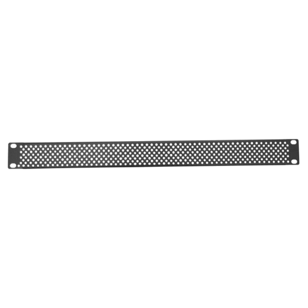 1RU 19" Rack Mount Perforated Blank Panel - INDENT ONLY*
