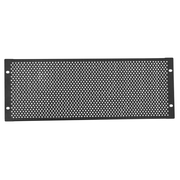 4RU 19" Rack Mount Perforated Blank Panel - INDENT ONLY*