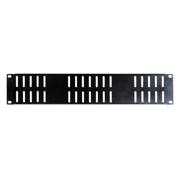 2RU Ventilated Blank Rack Mount Panel