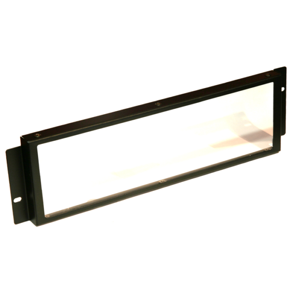 3RU Security 19" Rack Mount Panel with Acrylic Window