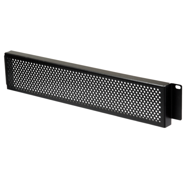 2RU Security Grill 19" Rack Mount Panel