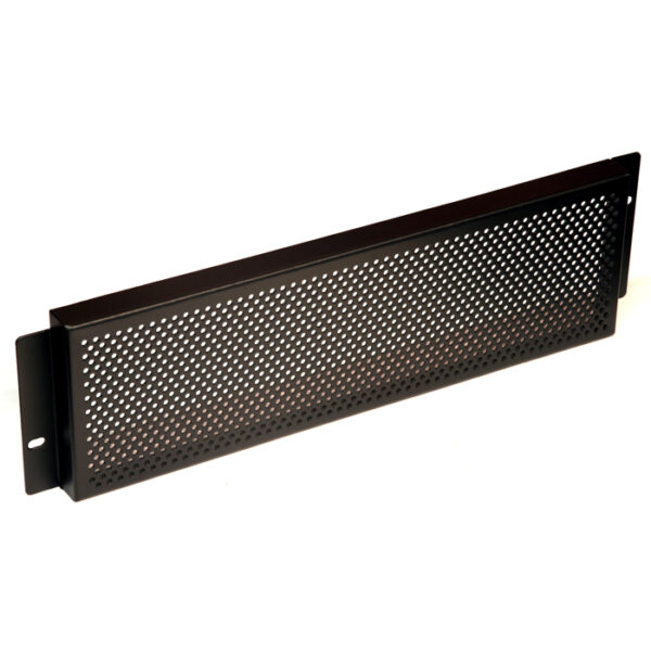 3RU Security Grill 19" Rack Mount Panel