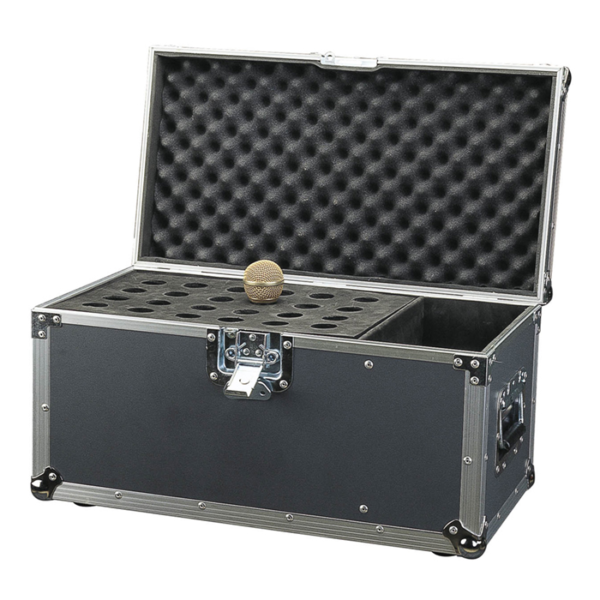 Upright Style 24 Microphone Carry Case