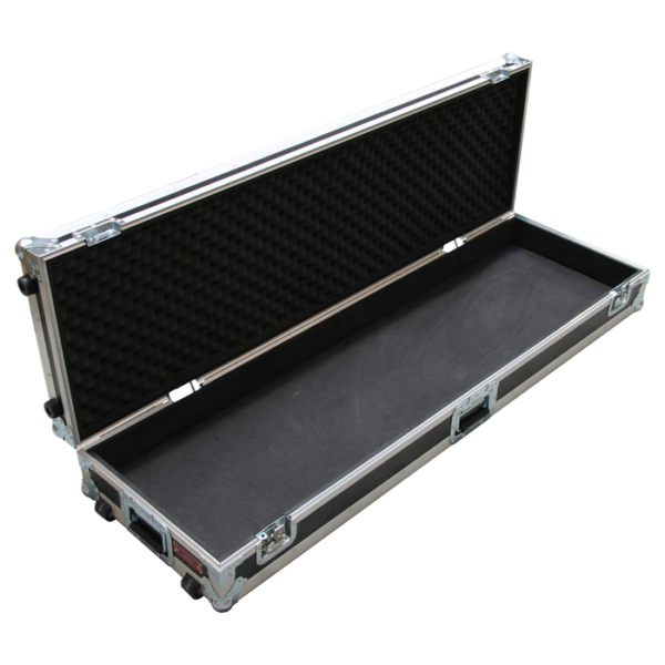 Keyboard Rolling Case with Recessed Castors