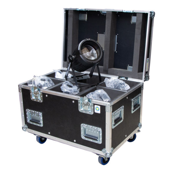 Generic 4 Compartment Road Case 1020mmL x 765mmD x 740mmH with Fixed Dividers