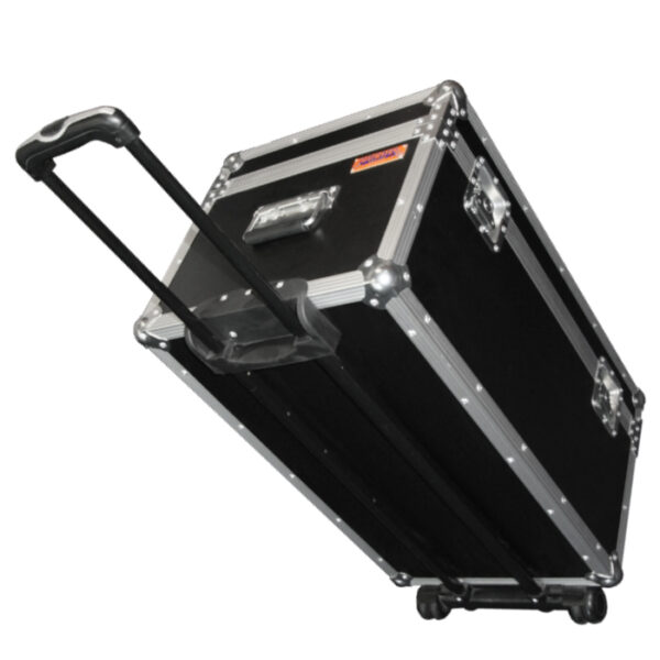 General Purpose Rolling Case with Light Duty Retractable Handle & Recessed Castors