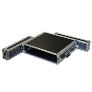 2RU Standard 19" Rack Mount Case; 500mmD (excluding Covers)
