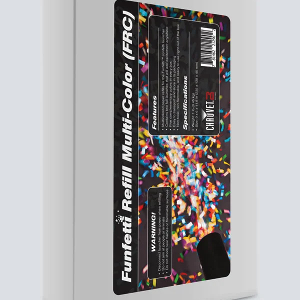 Funfetti Colour Refill
Coloured Confetti Refill Two Full Launches for Funfetti