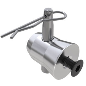 F32-44 Truss Aluminium Base Plate Half-Spigot