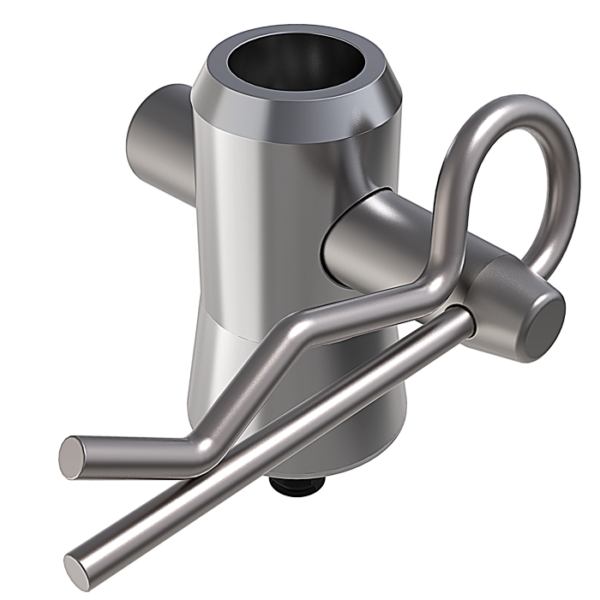 F14 Truss Cube Junction Half-Spigot Connector