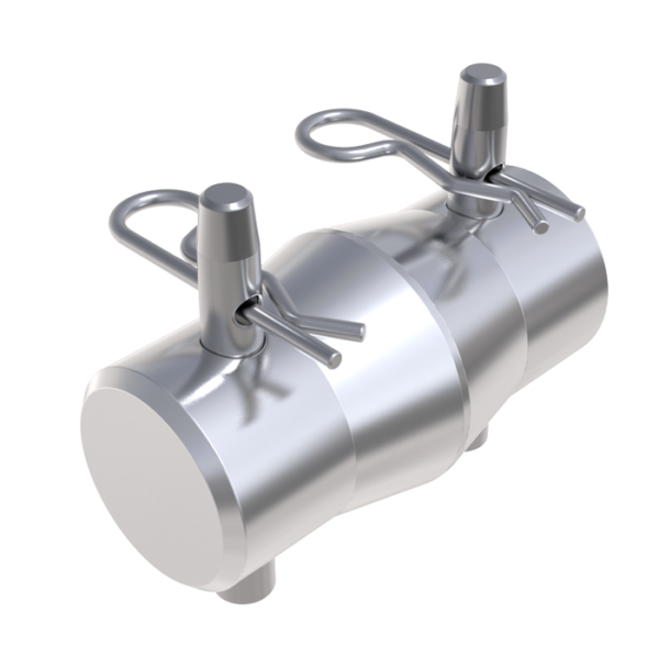 F22-24 Truss Conical Spigot with Pins & R-Clips