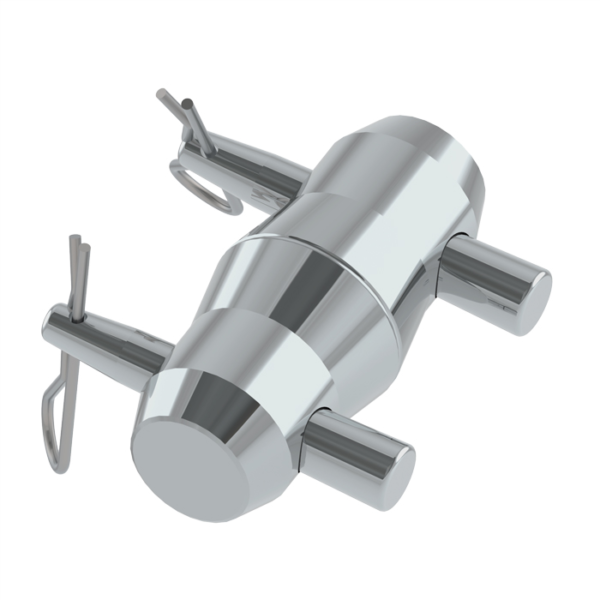F32-F44 Truss Conical Spigot with Short Dome Head Pins & R-Clips