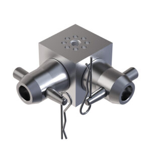 F01-44 (50mmdeg.) 6 Way Connection Dice