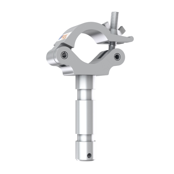 50mmdeg. Coupler Heavy Duty (500kg) Half-Coupler with 28mmdeg. TV Spigot