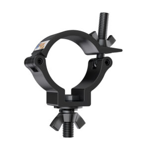 50mmdeg. Light Duty (100kg) Half-Coupler with M10 Bolt - Black