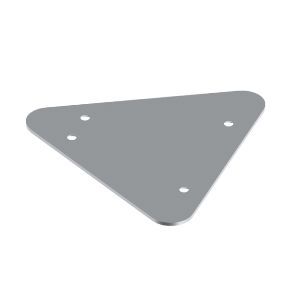 A33 Truss 370mm x 5mm Triangular Aluminium Base Plate