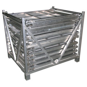 10 Unit Crowd Barrier Stillage (excludes Castors)